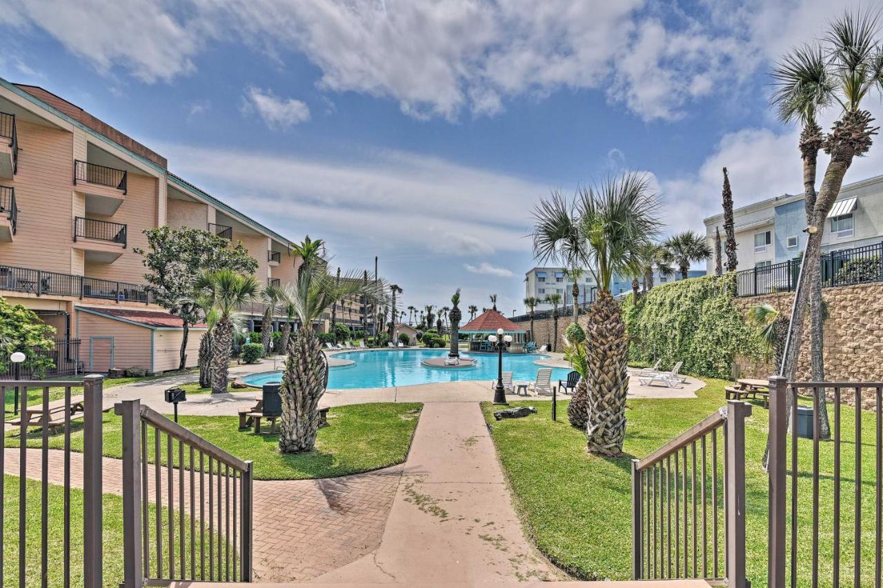 Upscale Galveston Condo With Patio And Pool Access! Exterior photo
